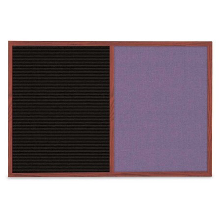 Slim Style Indoor Enclosed Corkboard,36